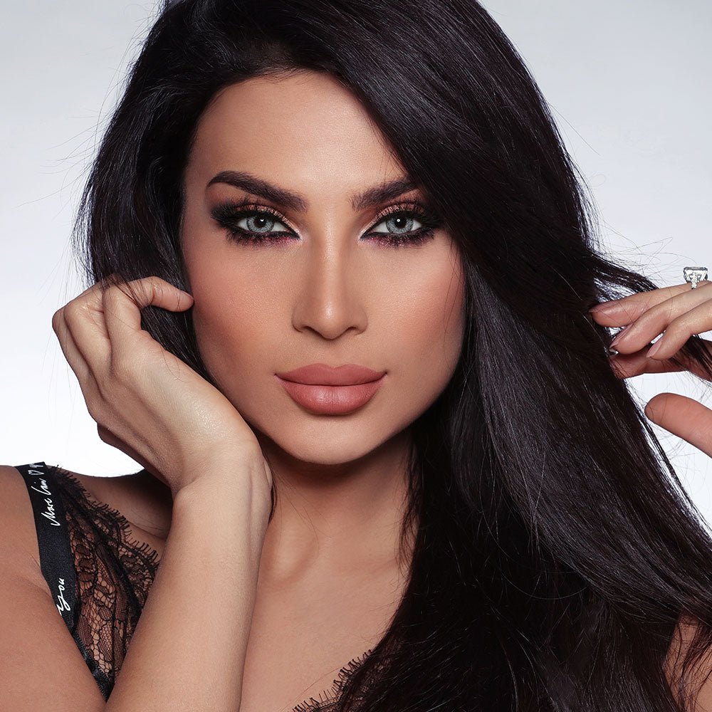 Glow Husky Grey Green - Punjab Optics - Power & Colour Lens - Bella Contact Lenses