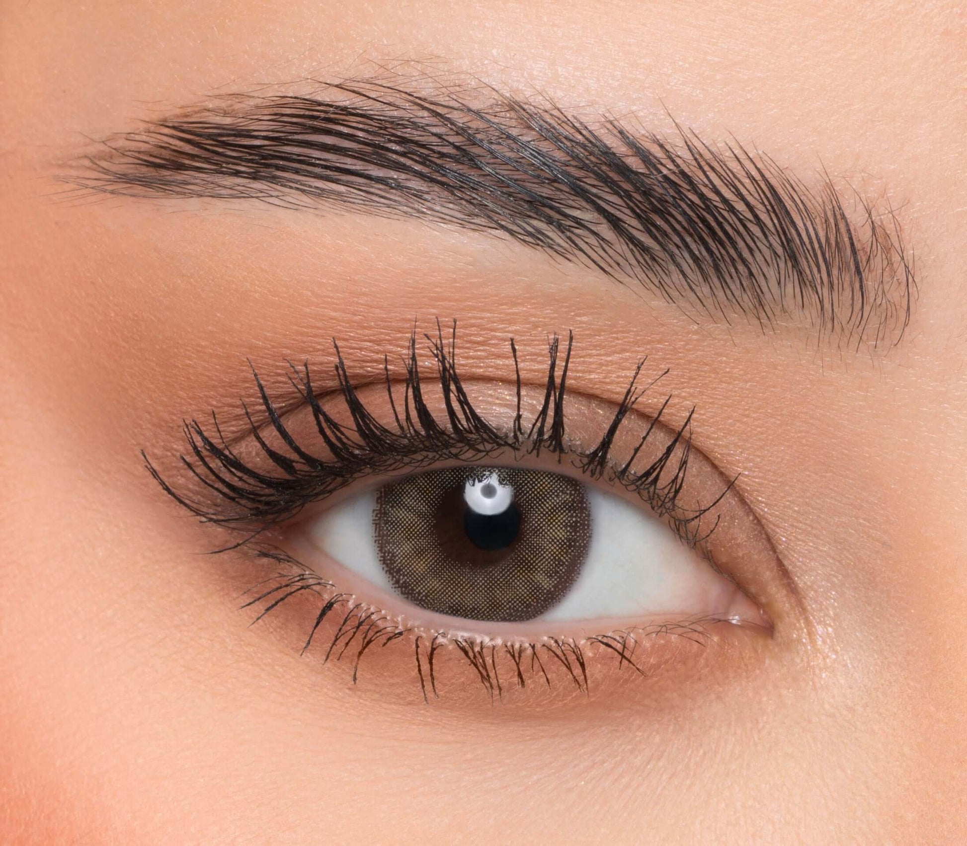 Diamond Agate Brown - Punjab Optics - Power & Colour Lens - Bella Contact Lenses