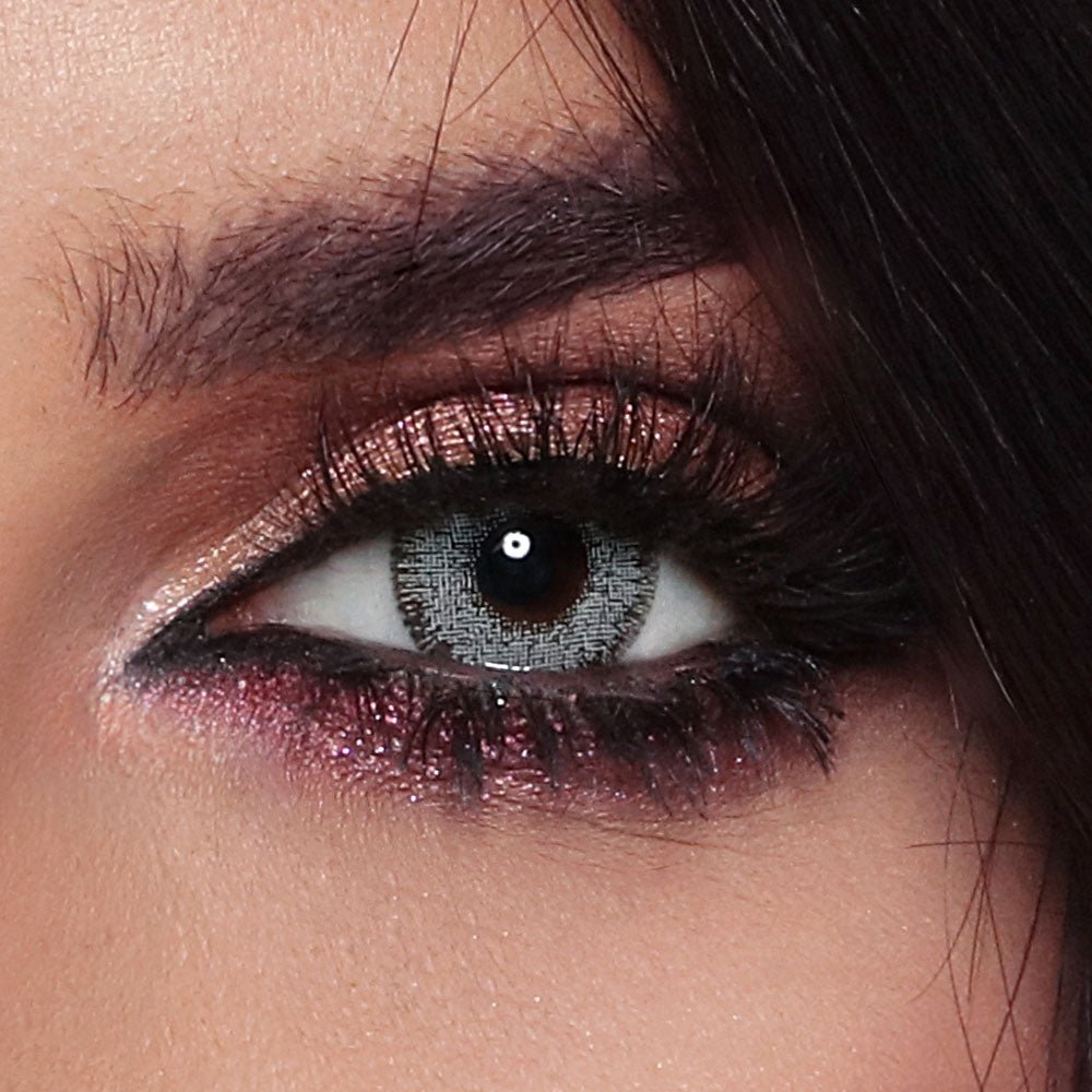 Glow Husky Grey Green - Punjab Optics - Power & Colour Lens - Bella Contact Lenses