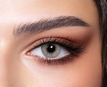 Glow Grey Caramel - Punjab Optics - Power & Colour Lens - Bella Contact Lenses